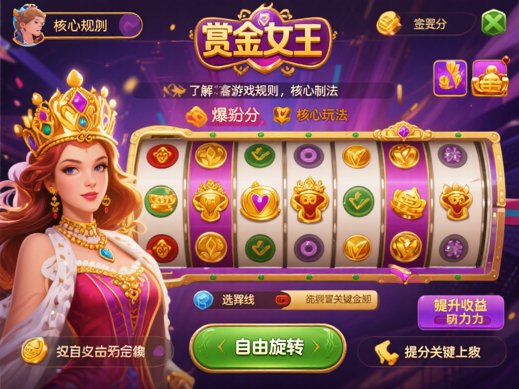 赏金女王APP下载设计