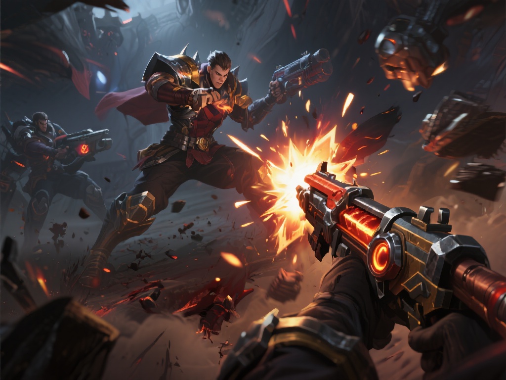 举个例子，有玩家在一次关键战局中果断提升武器暴击，