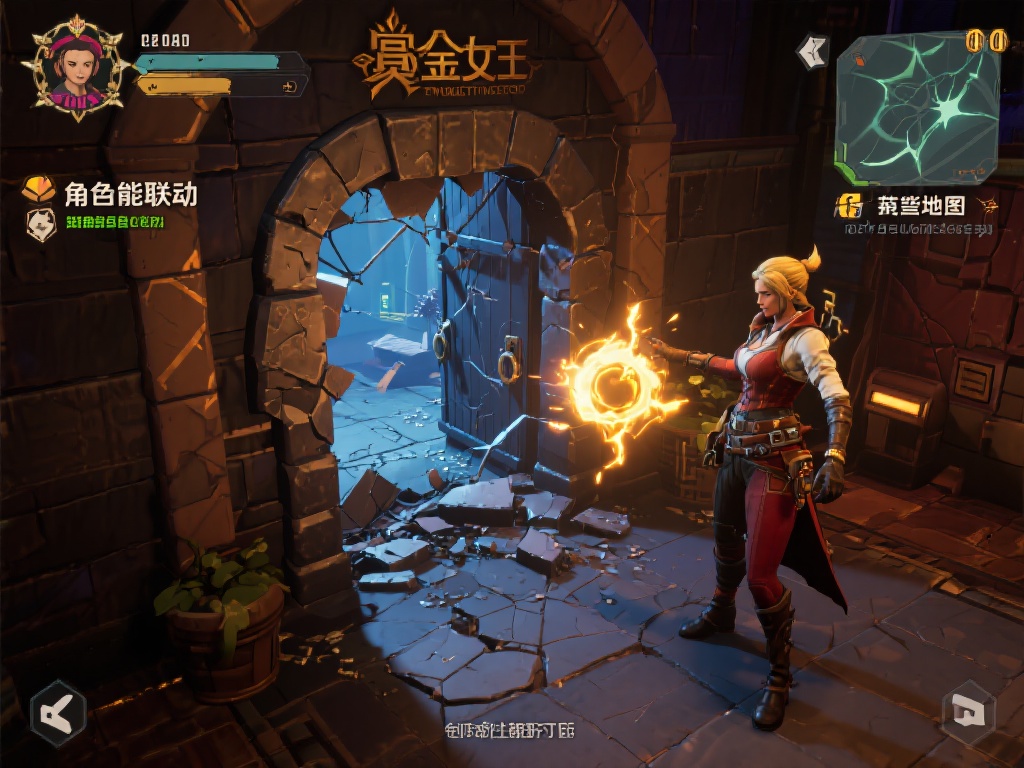 试玩电子赏金女王:揭示解锁隐藏关卡的实用小技巧 角色技能联动:某些地图会要求玩家使用指定角色技能去